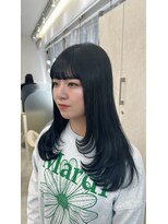 ネモネ バイ ミリー 梅田茶屋町(nemone by milly)&nbsp;【梅田茶屋町】韓国レイヤー×ブルーブラック