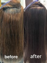 ニチカ 銀座(NYCKA)&nbsp;こだわりの縮毛矯正【１】＋カラー