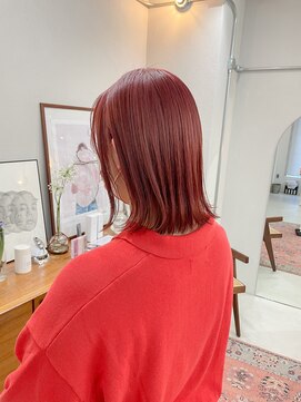 ヘアー アイス カンナ(HAIR ICI Canna) 透明感抜群♪ダブルカラーブリーチハイトーンピンクブラウン
