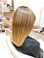 アッシュ 大泉学園店(Ash)&nbsp;ブリーチ毛でも髪質改善縮毛矯正【Ash大泉学園　横山】