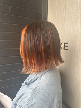 ハイク(HYKE) オレンジインナーボブ