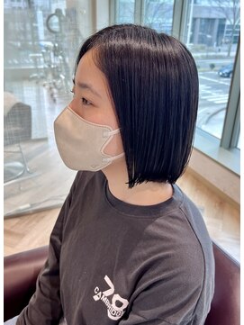 ファースト 仙台店(first) 重めボブ × まつ毛パーマ