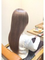 リコ ヘアー メイク 海老名店(Lico hair make) 透明感カラー/くすみベージュ/艶髪