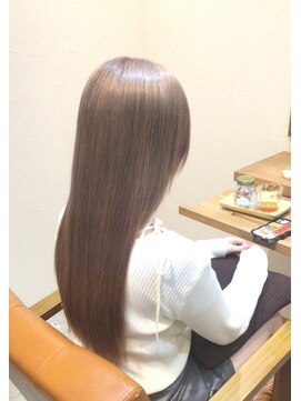 リコ ヘアー メイク 海老名店(Lico hair make) 透明感カラー/くすみベージュ/艶髪