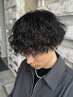 メンズカット＋サーフカール＋炭酸トリートメント_￥13900　＃シャドウパーマ