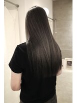 オンリー(ONLY.)&nbsp;グレー,シルバーカラー/ブリーチ2回 yukari