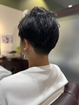 バーバーバー 千葉(BARBER-BAR) 緩めポイントパーマ#1