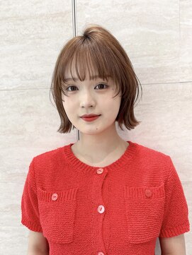 ロンドグロワール 大宮(Lond Gloire) オリーブグレー/レイヤーカット/クラゲヘア/顔周り/大宮