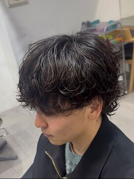 フィフス 渋谷(fifth) 渋谷波巻きツイストスパイラルシャドウルーズパーマツーブロック