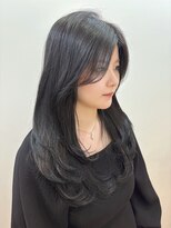 トッカ 天王寺店(tocca) ミディアムレイヤー/ダークブラウン/ダークグレージュ