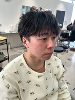 メンズサロン キング 枚方店(Men’s salon K!ng)&nbsp;波巻きツイストスパイラルパーマ/フェザーパーマ/眉毛/メンズ