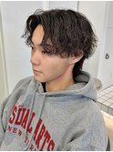 センターパート×ツイスパパーマ._.