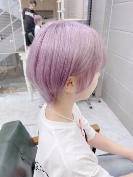 デイズ(days) 小顔見えホワイトラベンダー丸みショート