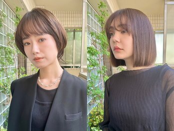 ファイブシーン アオヤマ(5SCENE AOYAMA)の写真/再現性×持ちの良さが魅力◎高い技術力で再現性抜群のスタイルをご提案！まとまり＆扱いやすいが叶う/ボブ