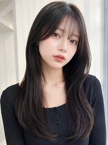 ユニバイリサ 天神大名店(uni by risa) 透明感カラー 髪質改善 顔周りカット レイヤーカット 韓国風