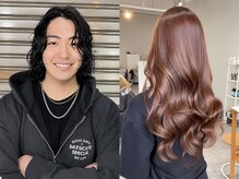 KENTO◆ロングレイヤー×ブリーチなしダブルカラーで魅せる洗練スタイルが好評◎(インスタ@kento.re_room)