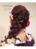 new arrange☆【ヘアセット&袴着物/結婚式/大阪心斎橋】