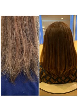 パルティール(Partir) 髪質改善カラーリング、経費吸収不使用