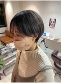 大人可愛い20代30代40代ひし形小顔丸みショート
