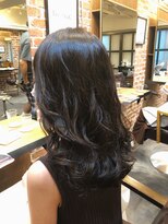 チョビー(Chobii)&nbsp;デジタルパーマロングヘアカタログゆるふわ韓国風表参道栗原/42