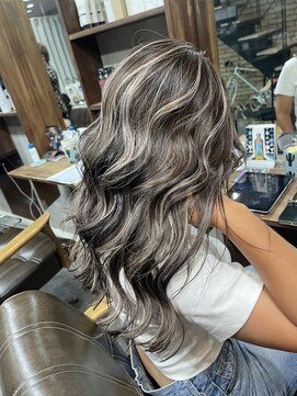 ラフ(LAFF) #黒髪#ボブルフ#ネビージュ#小顔#ワンレン