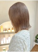ショートボブケアブリーチダブルカラーミニボブハイトーンカラー