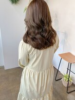 ヘアサロン ピース(hair salon PIECE)&nbsp;レイヤーカット 透明感 オリーブベージュ