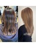 代表限定【脱白髪染め】白髪ぼかしカラー+髪質改善トリートメント