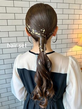 ヘアーガーデン ミルクティ(Har Garden Milk tea) パーティーヘアセット