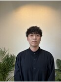 ツイストスパイラルパーマ+ショートマッシュ