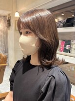 ラボヌールヘアー リアン 川越店(La Bonheur hair Lier) オルチャンヘア/くびれヘア/ダークブラウン