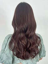 アイティーバイアルバム 藤沢店(IT by ALBUM)&nbsp;ミルクティーピンクフレンチカジュアルレイヤーロング_ba482991