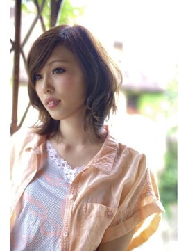 サファイア(SAPPHIRE) SPRING♪ミディアム♪ゆるふわっとパーマ♪