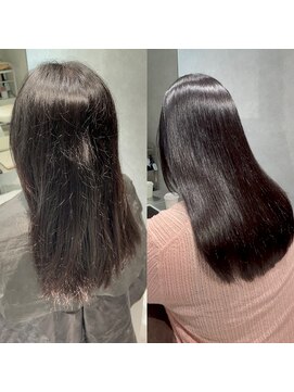ルミス 銀座(Lumis) ストレートスタイル/艶髪/髪質改善/縮毛矯正/20代30代40代50代