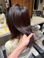 ニュートン(NEWTON)&nbsp;くびれボブ20代30代髪質改善ハイライトインナーカラー立川