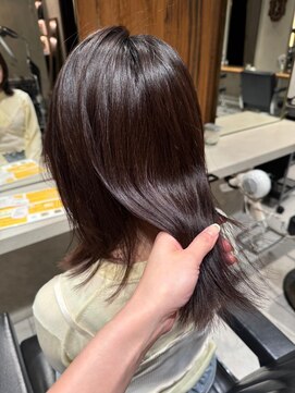 ニュートン(NEWTON) くびれボブ20代30代髪質改善ハイライトインナーカラー立川