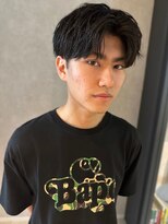 メンズサロン ブロック(Men's Salon bloc) センタパート　ツーブロック　メンズショート　20代30代