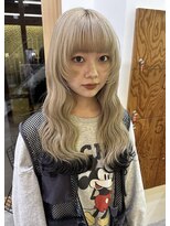 デコラロジィ 川越(DECORA rojii) ホワイトベージュ×エンドカラーブラック☆