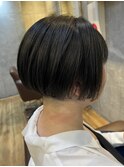 ショートボブ×アッシュブラック【LODAT横浜】