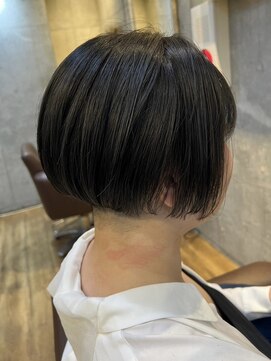 ロダット 横浜(LODAT by little) ショートボブ×アッシュブラック【LODAT横浜】