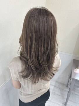 アップル(APPLE) 白髪ぼかしハイライト