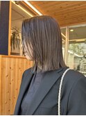 【oasisオグラ】切りっぱなし大人ミディアムボブ