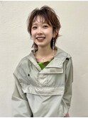 ショートパーマ　デジタルパーマ　ニュアンスパーマ