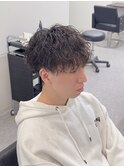 マッシュツイストスパイラルパーマ