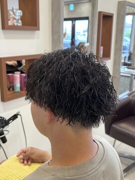 ノット 成田公津の杜(Knot) ツイストスパイラルパーマ×カット stylistすずか