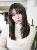 韓国レイヤー/くびれレイヤー/顔周りレイヤー/ケアブリーチ