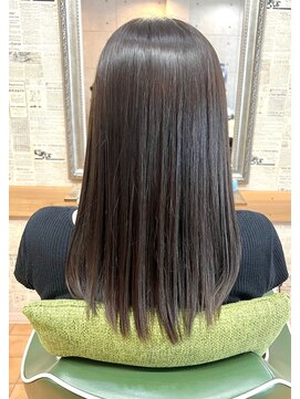 ベルナ(BELUNA) 【縮毛矯正】× オリーブグレージュ　BY ウトエト．ナシード★