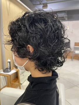 キーチェ 梅田中崎町(keych) レイヤーカット/ウェーブミディアム[中崎町/梅田駅］