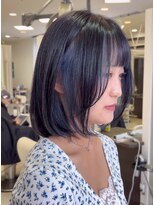 プランタン フォー ヘアー(printemps FOR HAIR)&nbsp;__ボブスタイル__インナーカラー__フェイスフレーミング__