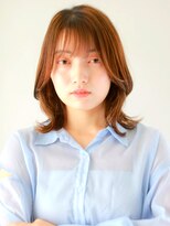 ガリカ 渋谷(Gallica)&nbsp;顔まわりレイヤー×くびれミディ×ハニーベージュ